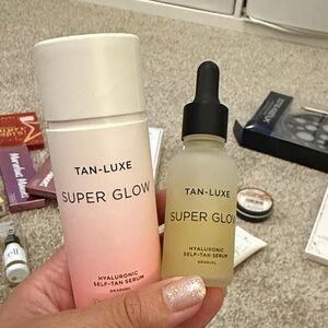 TAN-LUXE Super Glow Hyaluronic Self-Tan Serum Set